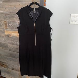 Tahari black dress